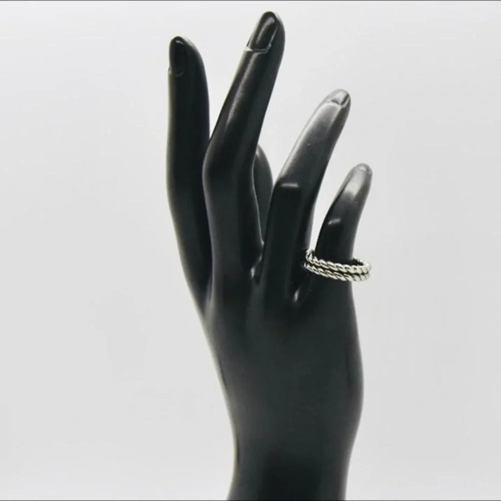 Silver Stacking Band - Picture 4 of 5